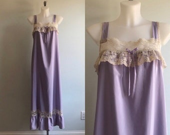 Lavender nightgown | Etsy