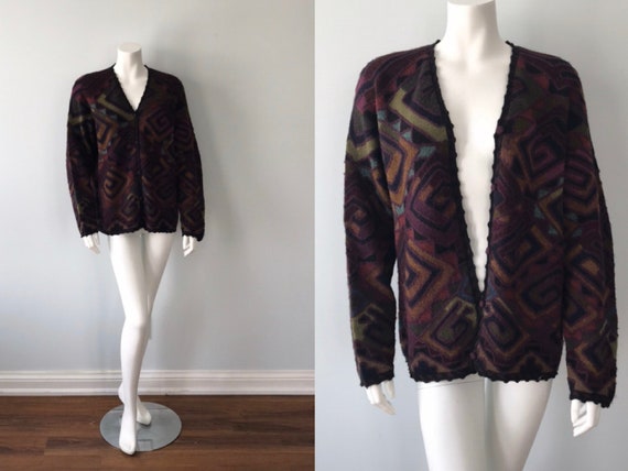 Millma’s Alpaca Cardigan, Vintage Cardigan, Alpaca