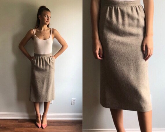 Marz Munchen Pencil Skit, Vintage Slim Skirt, 1970