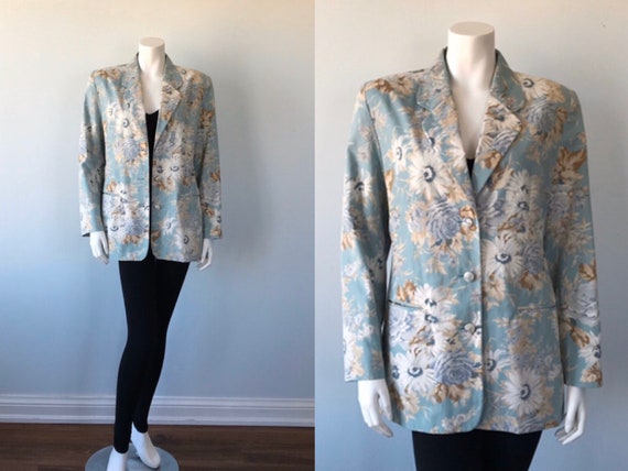 Laura Ashley Jacket, 1980s Laura Ashley Jacket, Fl