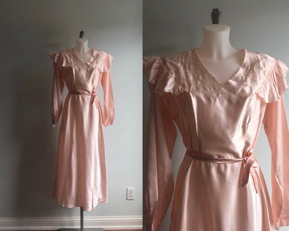 Vintage Nightgown, Vintage Nightgowns, 1940s Night