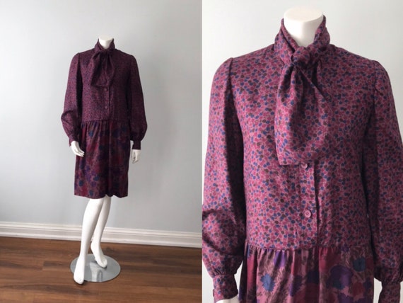 Givenchy, Vintage 1960s Fall Dress, Givenchy Nouve