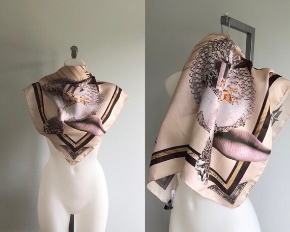 Vintage Scarf, Vintage Scarves, Givenchy, Givenchy