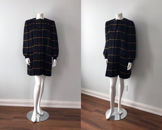 Valentino, Vintage Valentino Wool Coat, Vintage Va