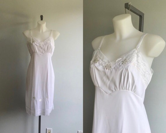 Vintage White Slip, A Vogue Creation by Beauty For