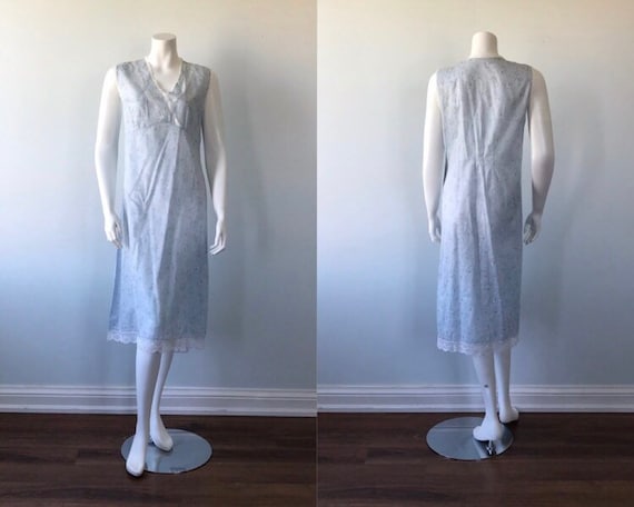 Vintage Cotton Nightgown, Vintage Nightgown, Cotta