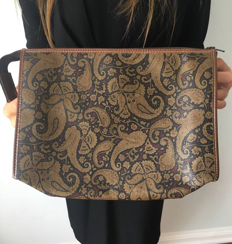 Vintage Pierre Balmain Cosmetic Bag Vintage Pierre Balmain Etsy