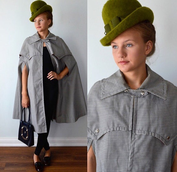 1950s Cape, Vintage Coat, Vintage Cape, Pacific W