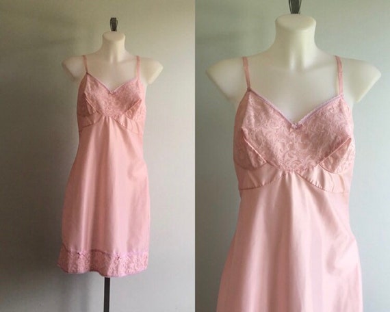 Vintage Slip, Vintage Slips, 1960s Slip, 1960s Lin
