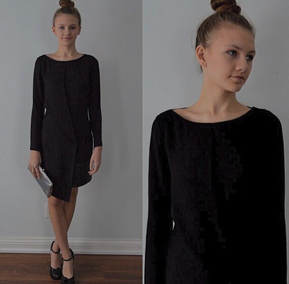 Gucci Black Cocktail Dress, Black Dress, Vintage B
