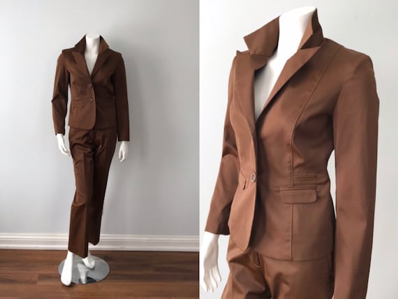 Vintage Pant Suit Lillie Rubin, 1970s Pant Suit, B