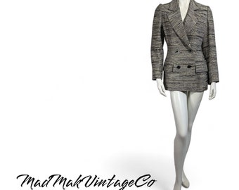 Vintage Jacket Ladies Evening Blazer 1980s Jean-Louis Scherrer