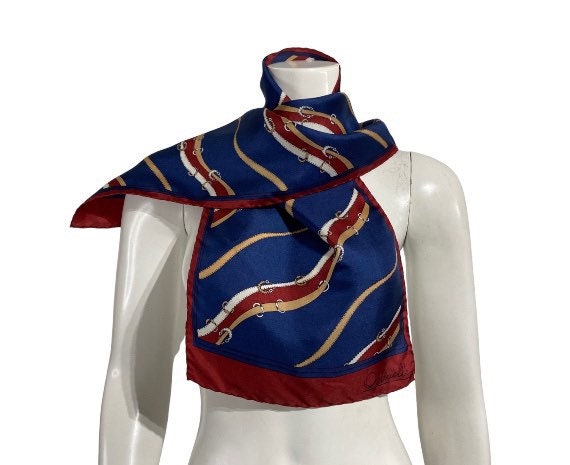 Silk Scarf with Archive Equestrian Knight