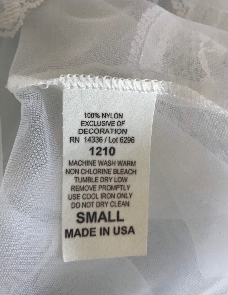 Vintage Nightgown Chiffon Negligee Set Vintage White Peignoir Set Vintage Lingerie White Peignoir Set Vintage Peignoir