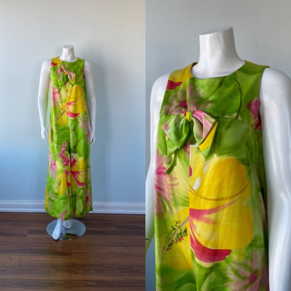 1970s Diamond Tea Ltd Romper, Vintage Romper, 1970