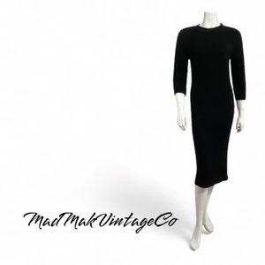 strapless open back dress Black long ribbed cotton dress with back neckline main image 0