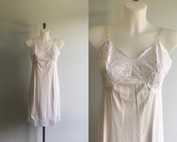 Vintage Slip, Vintage White Slip, Van Raalte, Whit