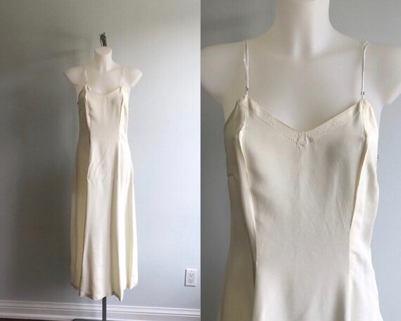 Vintage Nightgown, Vintage Maxi Slip, Vintage Dres