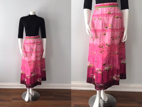 Vintage Summer Skirt, Marty Modell, Vintage Skirt,