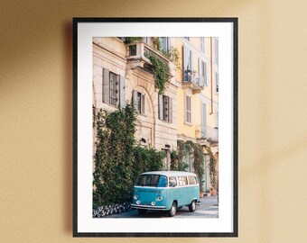 Milan Photo Print, Home Decor wall art, Warm tone prints, Travel poster