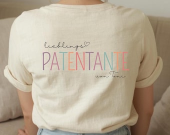T-shirt as a gift idea for godmother, godmother question, gifts for aunt, godmother gift, gift idea for godmother, becoming a godmother shirt