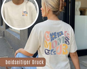 Cool Moms Club shirt as a Mother's Day gift idea, mom t-shirt as a gift for expectant mothers, gift idea for moms, gift for mothers