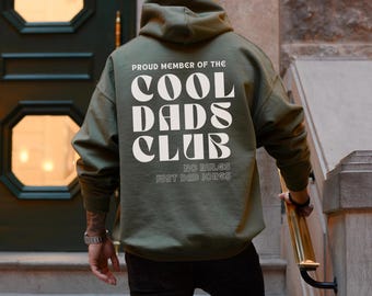 Cool Dads Club gift dad hoodie, special birthday gift Cool Dads Club sweater, Best Dad gift, Father's Day gift idea