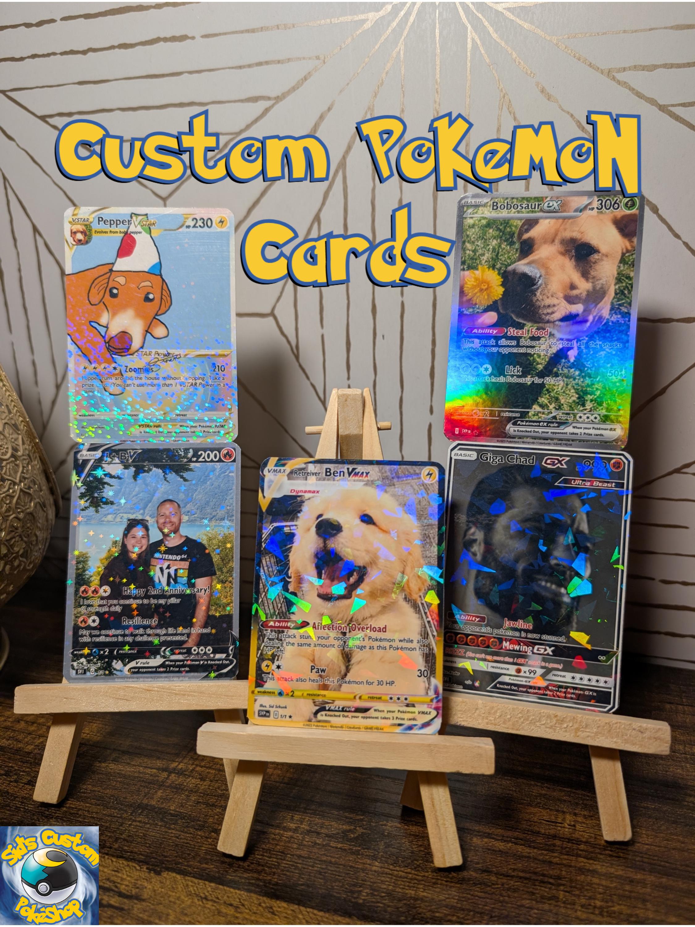 Custom Pokemoncard - Etsy