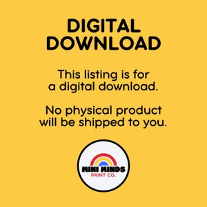 DIGITAL DOWNLOAD | This listing is for a digital download. No physical product will be shipped to you.