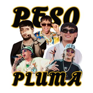 Peso Pluma desing formula png file digitale