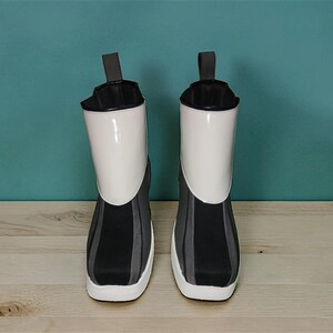 Mandalorian Leather Shoes, Mando Boots, Star Wars Cosplay White Boba Fett Boots, Men Luke Shoes