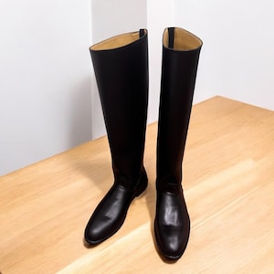 Paardrijschoenen voor heren, handgemaakte leren paardrijlaarzen, op maat gemaakte paardrijlaarzen, Engelse rijlaarzen, Engelse rijlaarzen mannen man cadeau