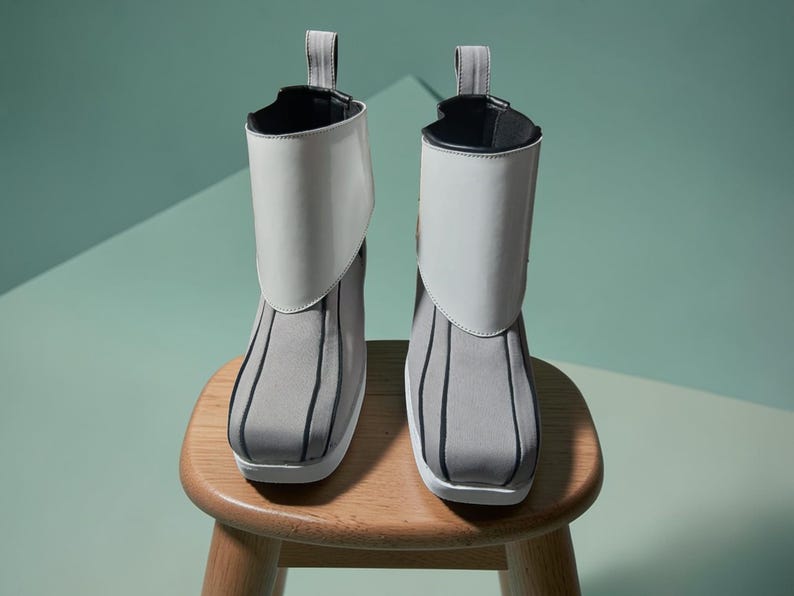 Boba Fett Cosplay Leather Boots, Star Wars Mandalorian Shoes