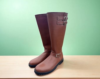 Riding Shoes For Men, Handmade Leather Equestrian Boots, Custom Made Riding Boots, Long Horse Riding, English Riding Boots Men Husband Gifts