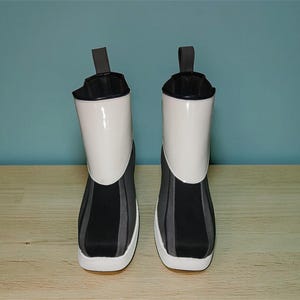 Star Wars Boba Fett Cosplay Shoes Men Boots, Mandalorian Leather Shoes, Mando Boots, Star Wars Cosplay White Boba Fett Boots, Men Luke Shoes