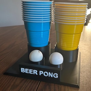 Beer pong organizer