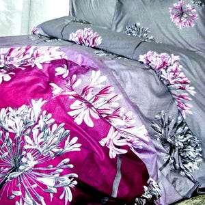 Elegant Bed Set – 100% Cotton Duvet Cover & Pillowcases – Cozy and Breathable