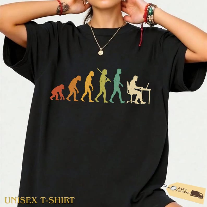 T-Shirt mit Programmierer-Sprüchen, Geschenk für Programmierer, Grafik-T-Shirt für Informatiker Bild 2