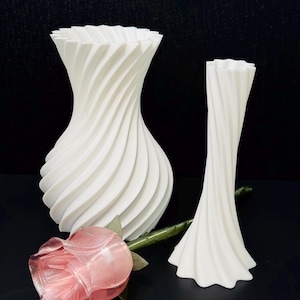 Vase - Modern PLA Decor, Custom Colors & Sizes