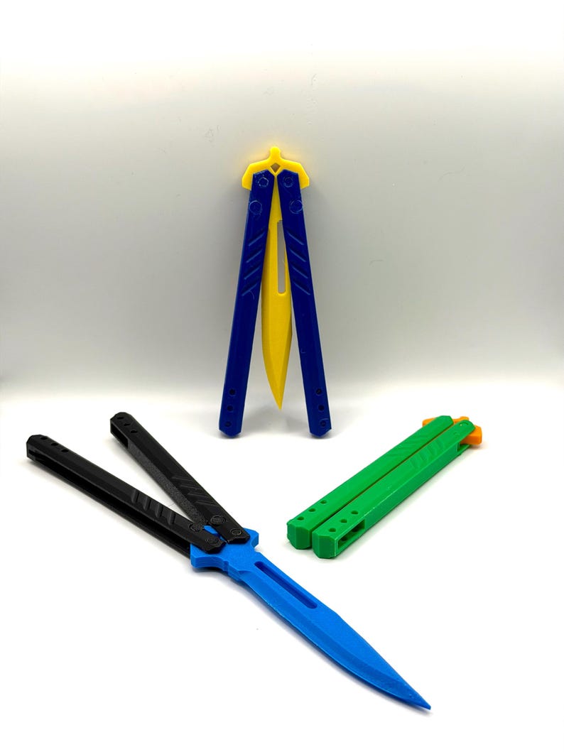 Butterfly Trainer Knife – Safe Balisong for Flipping Practice – Affordable & Durable image 3