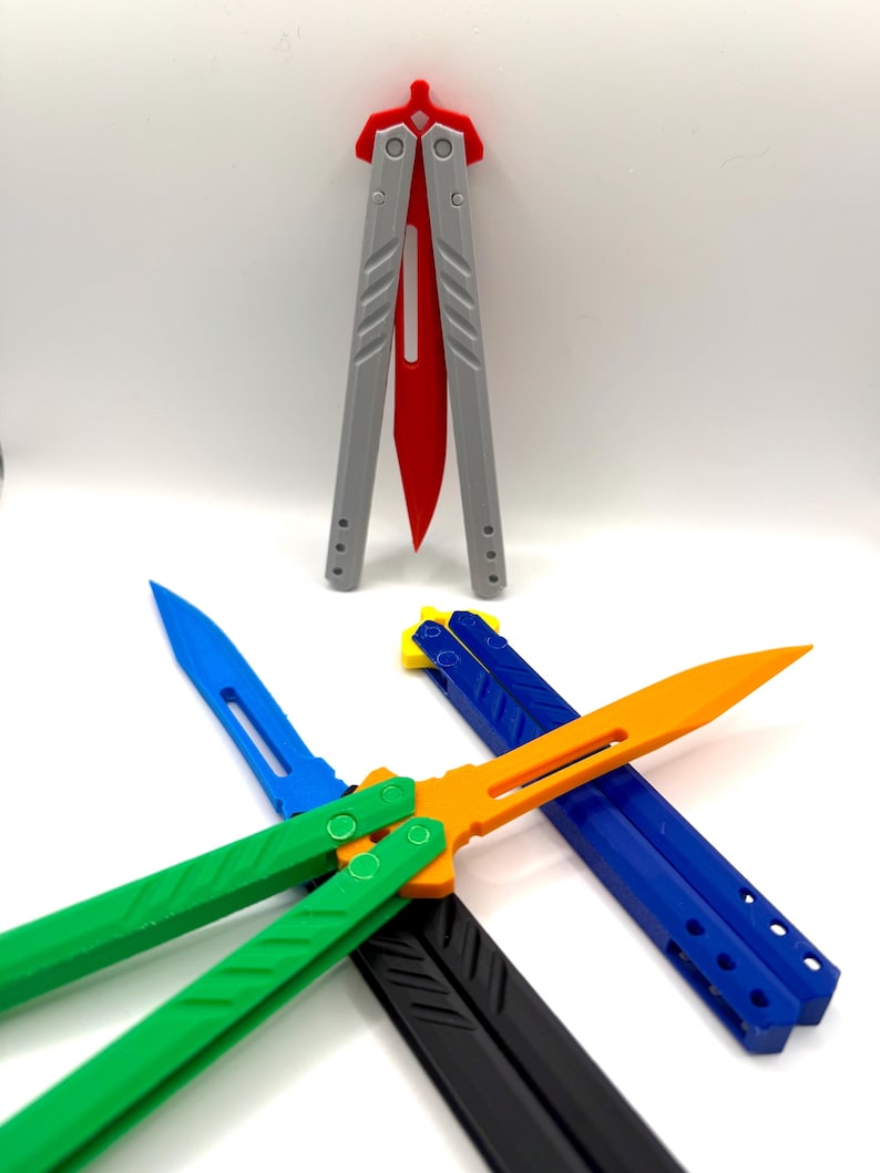 Butterfly Trainer Knife – Safe Balisong for Flipping Practice – Affordable & Durable image 7