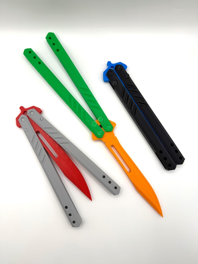 Butterfly Trainer Knife – Safe Balisong for Flipping Practice – Affordable & Durable image 1