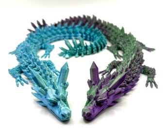 Flexi Dragon: Articulated Desk Pet Fidget Toy
