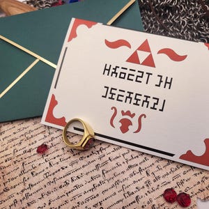 Zelda's Letter - Lifesize Replica from The Legend of Zelda: Ocarina of Time - N64 Version
