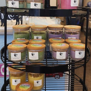 10 oz homemade, natural candles