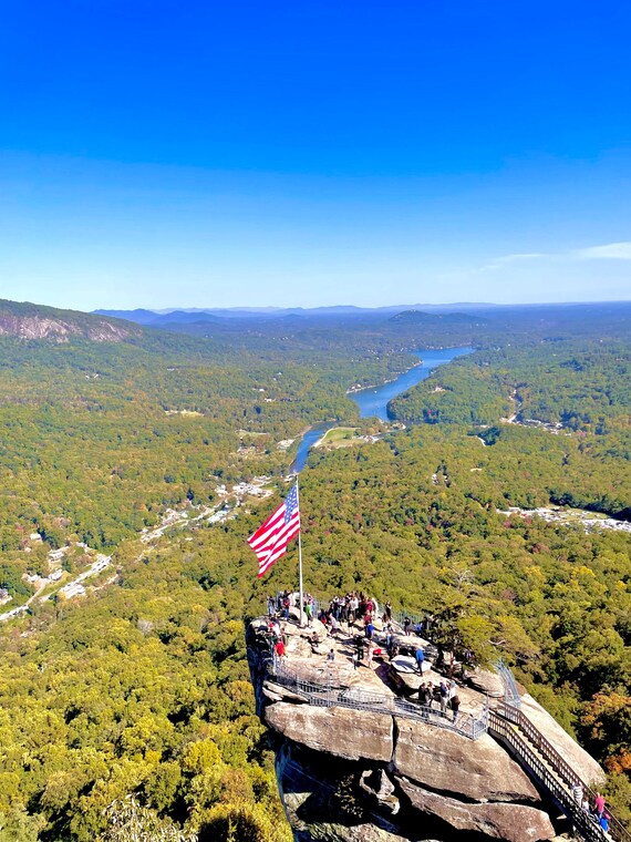 Chimney Rock, Nature, Mountains