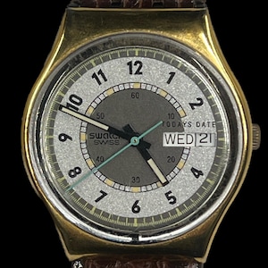 Swatch Albatross (GX700) 1988 org. model – **New Swatch Band/New Battery**