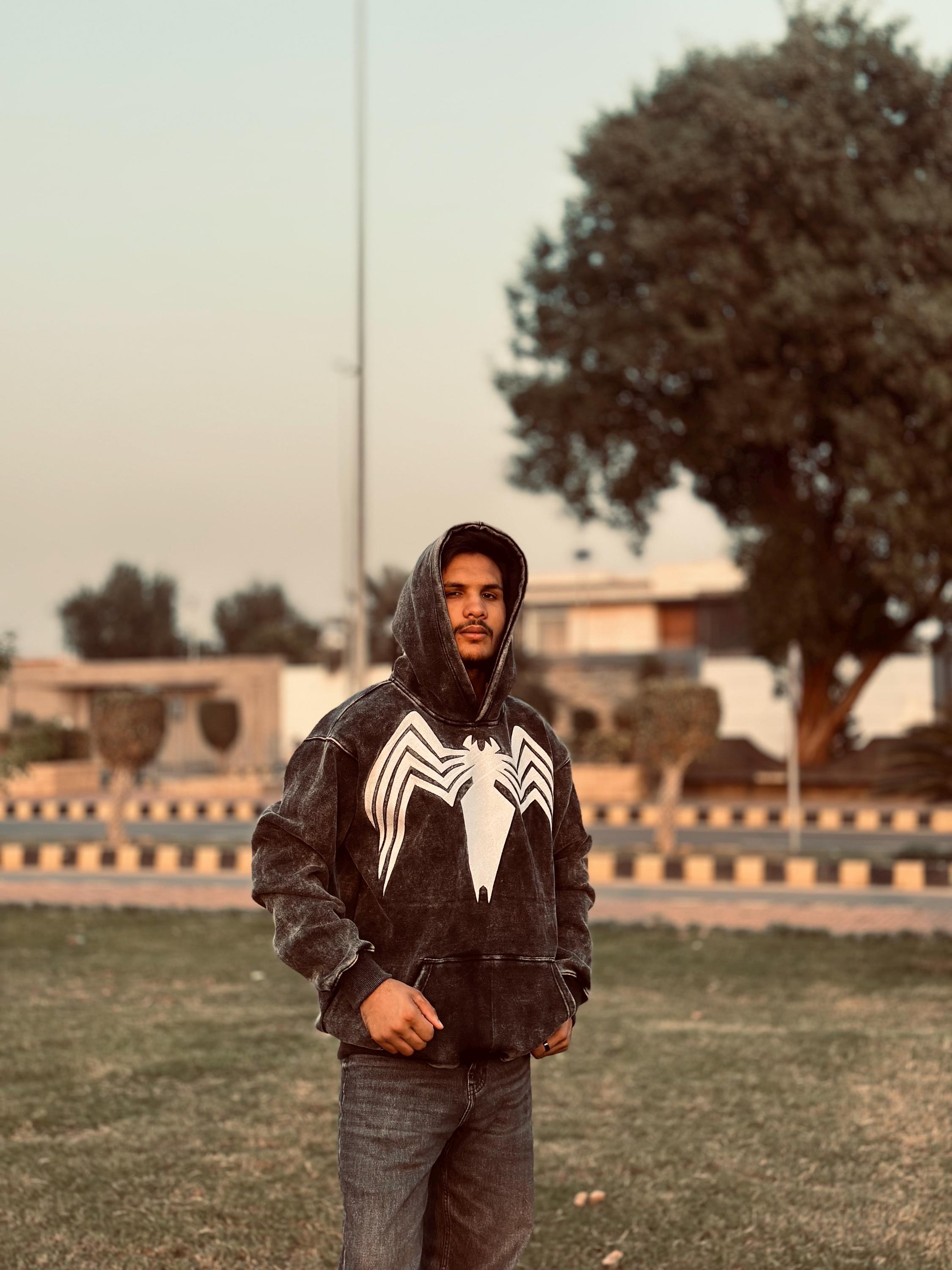 VENOM EMBROIDERY HOODIE - Etsy