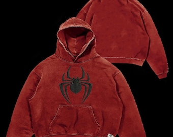 SPIDER EMBROIDRY HOODIE
