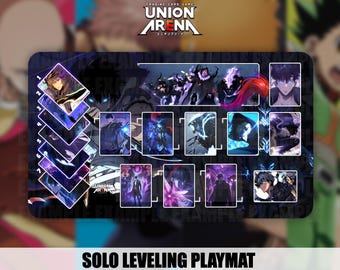 Union Arena TCG Playmat – Several Styles - 24 x 14 po Stitched Edge